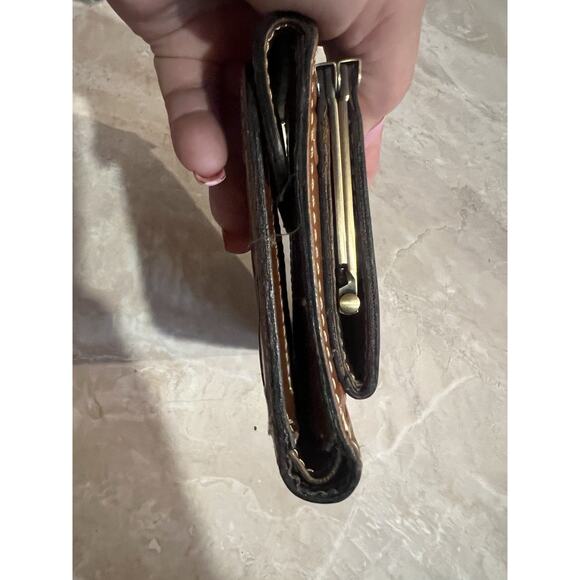 Patricia Nash Reiti Brown Tooled Leather Bifold Wallet - Picture 13 of 13